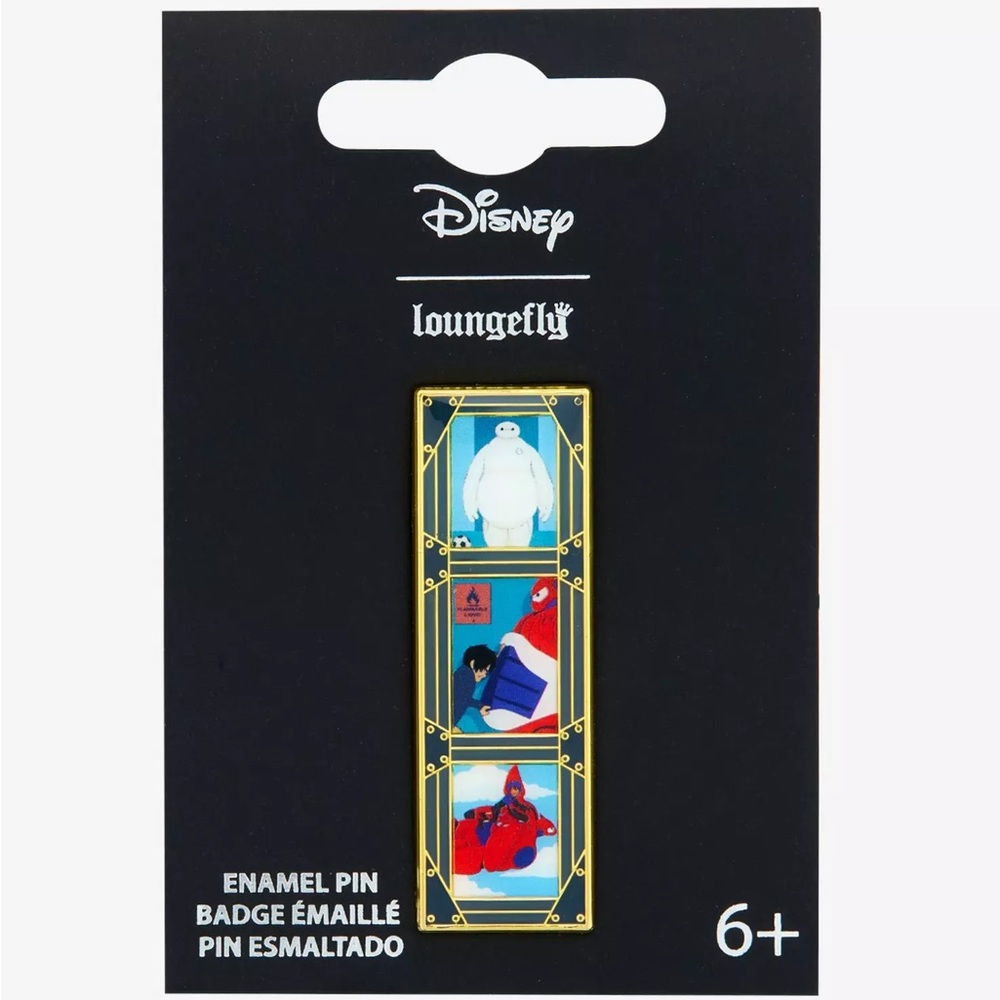 Loungefly Disney Big Hero 6 Baymax Scene Strip Enamel Pin — BoxLunch Exclusive